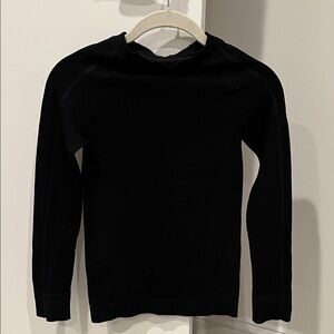 NWOT Black Move Theology Long sleeve top